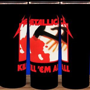 Metallica KILL 'EM ALL Heavy Metal Cup Mug Tumbler 20oz